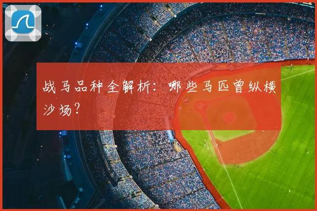 战马品种全解析：哪些马匹曾纵横沙场？